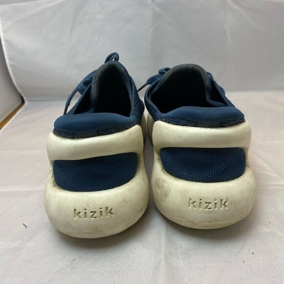 Kizik Roamer Tidepool Blue Knit Shoes Slip On Hands Free Mens Size 8 Womens 10 - Picture 3 of 7